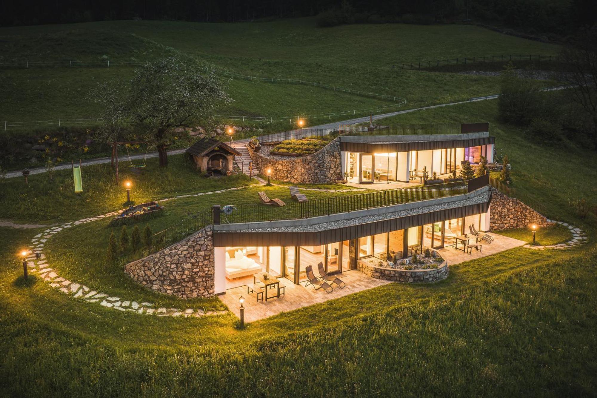 Innermoser Bauernhof - Chalets Molini di Tures Kültér fotó