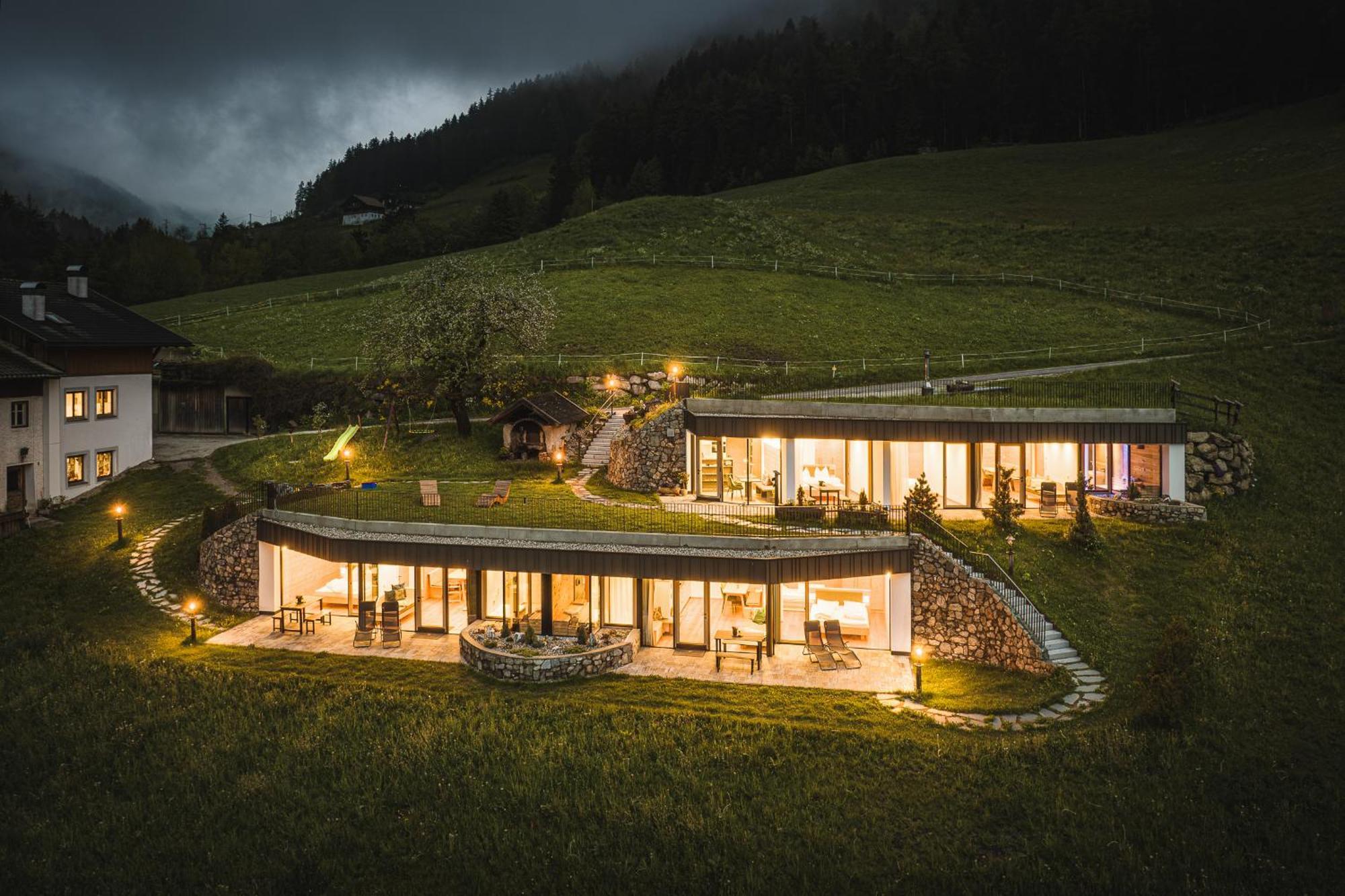 Innermoser Bauernhof - Chalets Molini di Tures Kültér fotó