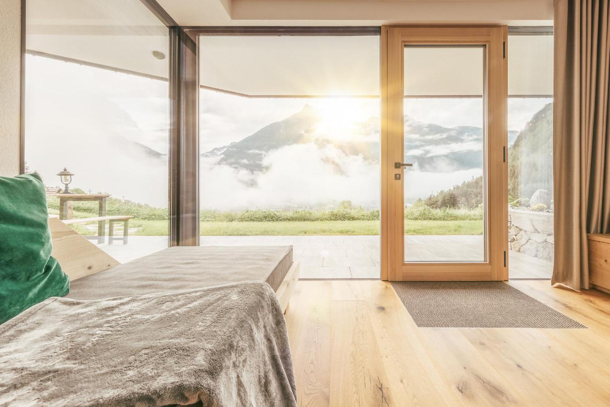 Innermoser Bauernhof - Chalets Molini di Tures Kültér fotó