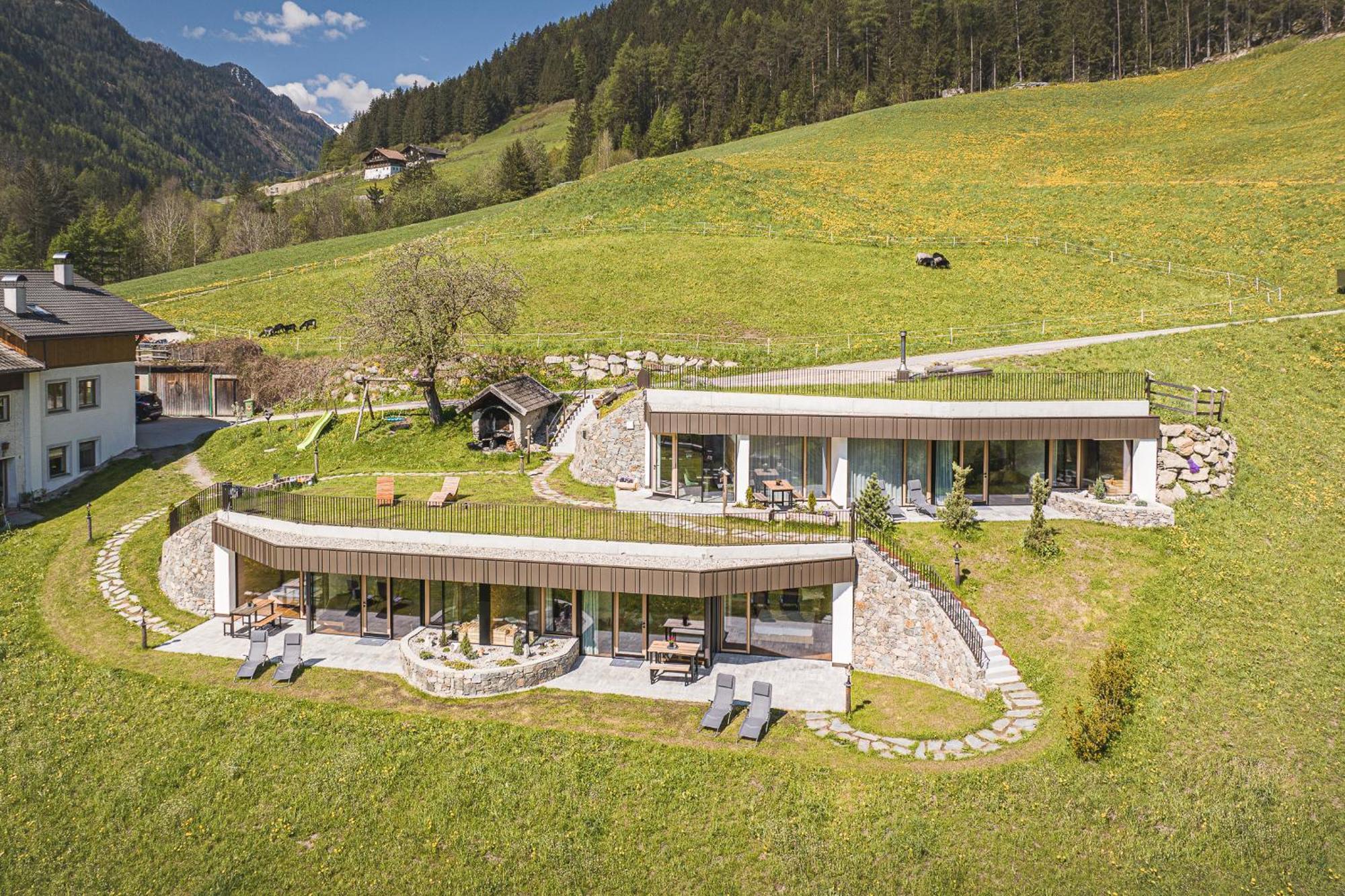 Innermoser Bauernhof - Chalets Molini di Tures Kültér fotó